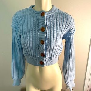 Free People Crop Cardigan